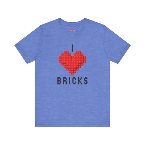 "I Love Bricks" Unisex T-Shirt